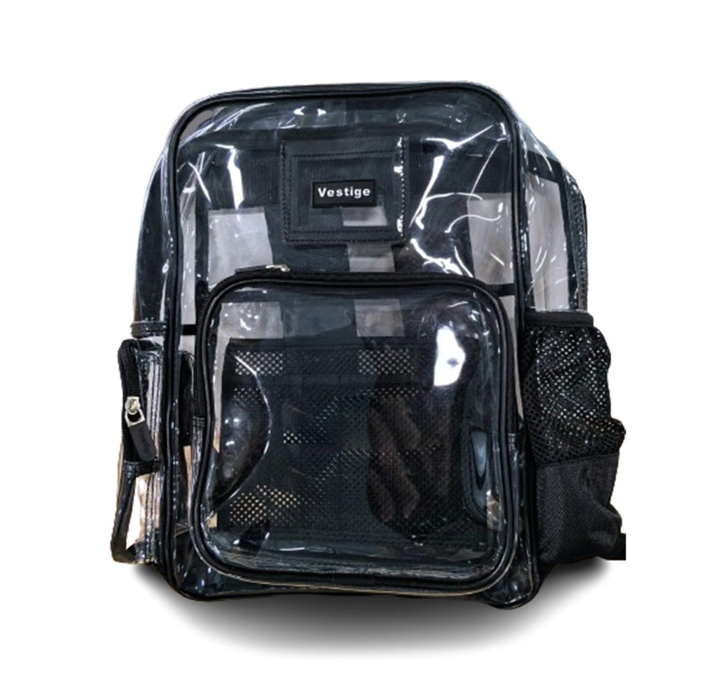 Vestige Heavy Duty Clear Backpack - Small #VHDCBPS
