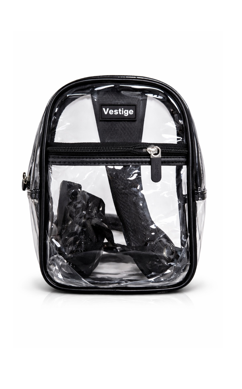Vestige Heavy Duty Clear Cross Body Bag #VHDCBB4